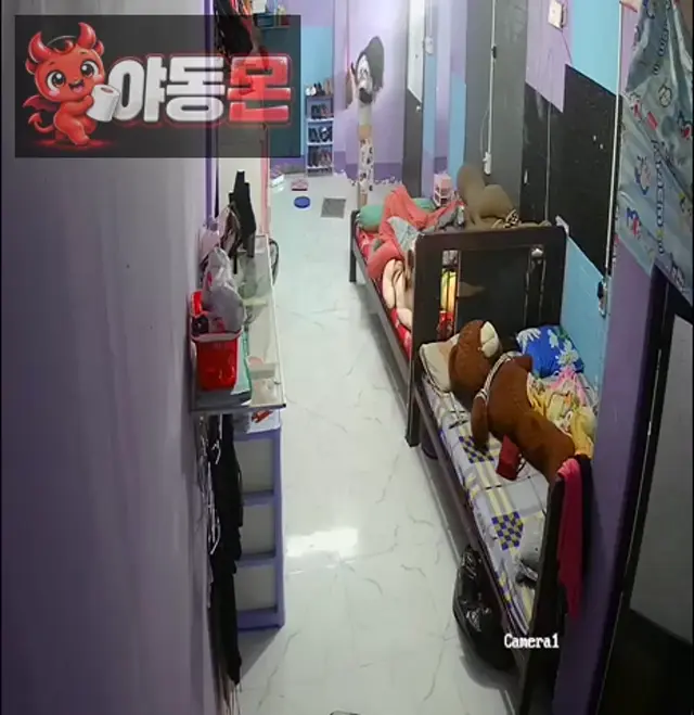 빨래미 방에 설치한 몰카