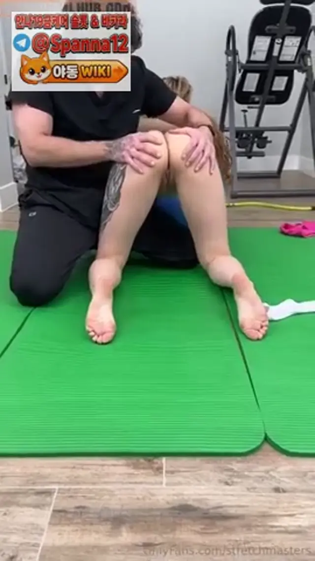 오늘은 트레이너에게 보지 헌납