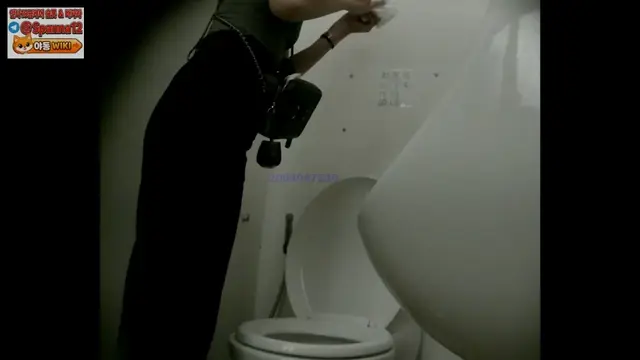 여자 화장실 몰카[얼공] (6)
